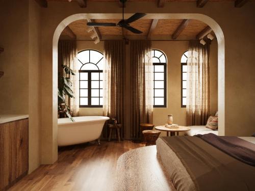 Hang Bai Apartment | Luna Grace Loft-Old Quarter-Free Laundry & Airport Pickup