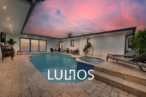 Cutler Bay House | Luxe 5BR Pool Jacuzzi Basketball L17