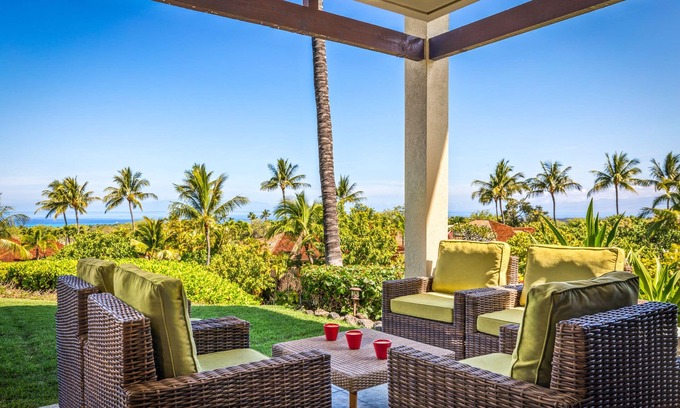 Kaupulehu Villa | Luxe Coastal View 2907C Villa at Hualalai w/Resort Pool & AC