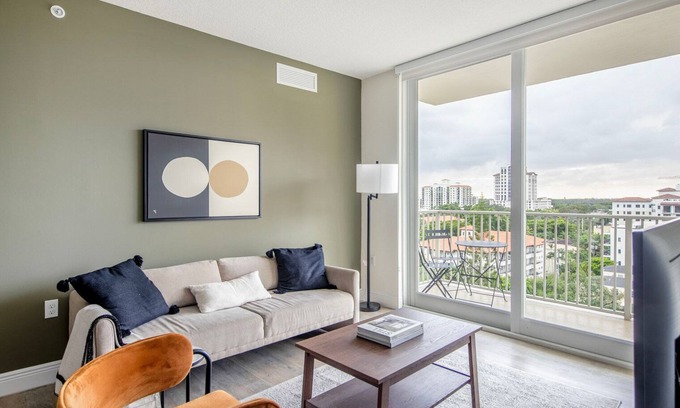 Douglas Apartment | Luxe Coral Gables 2BR w/Gym, Pool & W/D, nr Shopping, by Blueground