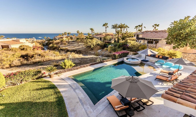 Los Cabos House | Luxe Modern Villa at Punta Ballena, Esperanza Access Pickelball Butler Driver