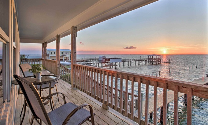 Lake Catherine House | Luxe Waterfront Lake Pontchartrain Home w/Dock!