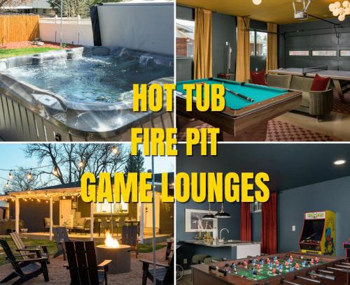 Allendale Area House | Luxehottubfirepitgameroomsspeakeasyfamretreat