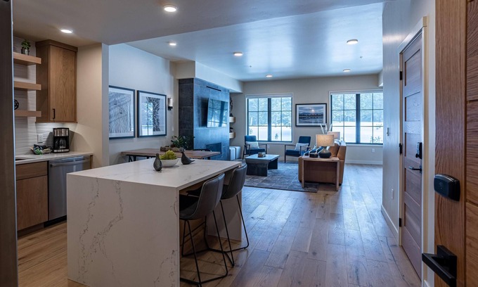 Tamarack Resort Condo | Luxurious 1 BR Condo in The Village |Forested view