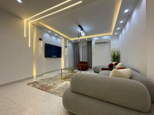 Nasr City Apartment | Luxurious 2-Bedroom Apartment in Primera Compound with Scenic Pool Views