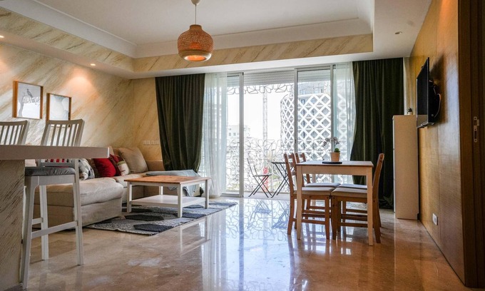 Casablanca Condo | Luxurious apartment in the vegetal tower