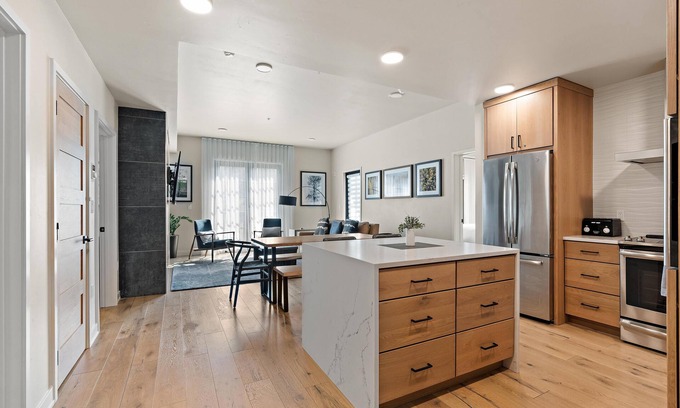 Tamarack Resort Condo | Luxurious Condo| Fireplace and Balcony