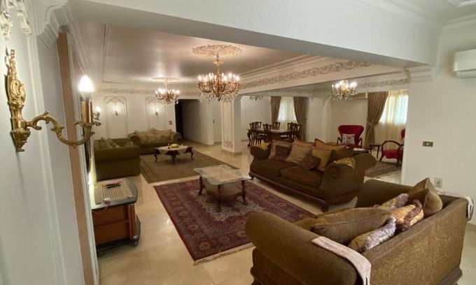 Nasr City Apartment | Luxurious, fully furnished and well-equipped apartment with modern amenities