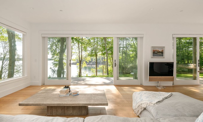 Portland House | Luxurious island home on the water, 30 minute ferry ride from Portland Maine