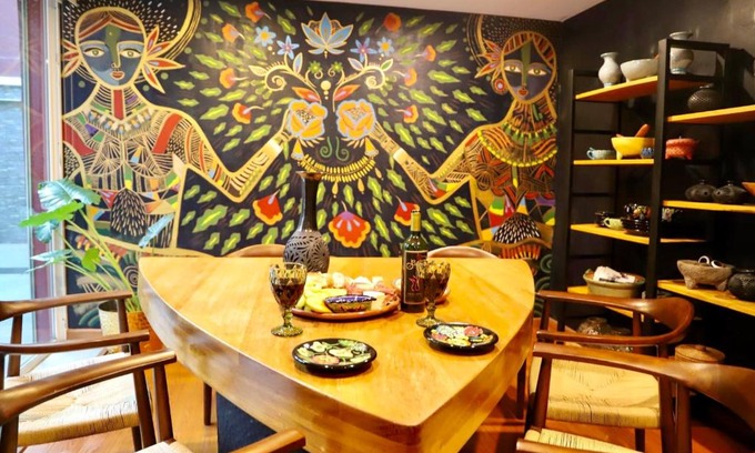 Coyoacan House | Luxurious Mid Century Modern folk art home