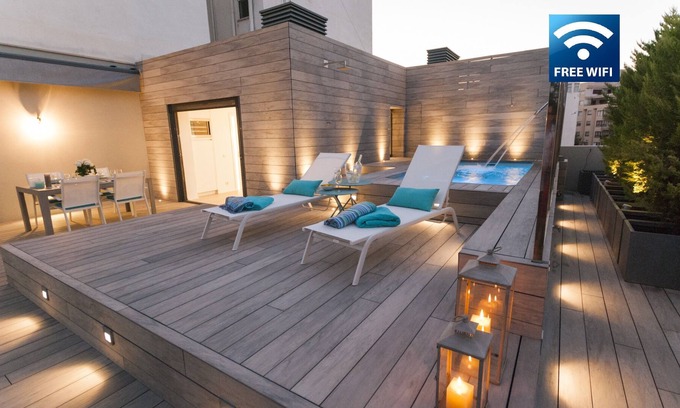 Palma de Mallorca Condo | Luxurious Penthouse Apartment, with private pool in the center of Palma de Mallorca