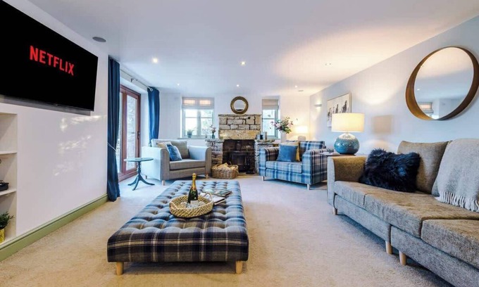 Meathop Apartment | Luxurious & Private Home w/Hot Tub & Log Burner!