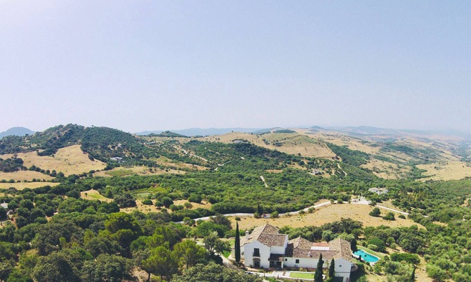 Gaucin Villa | Luxurious Private Villa with swimming pool and large garden in a secured estate