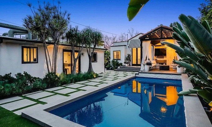 Fairfax District House | Luxurious Spanish-Style Retreat with Pool & Spa in the Heart of West Hollywood