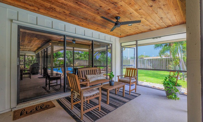 Wellington House | Luxurious Tropical Pool Home – Private Chef & Polo Lifestyle at Your Doorstep!