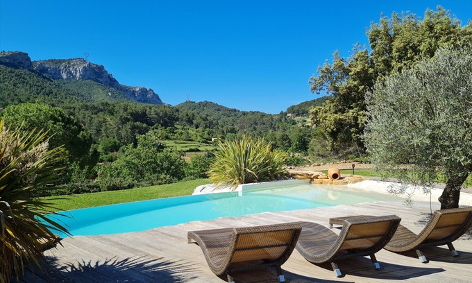 Auriol Villa | Luxurious villa 200M2 land 8000m2 WITHOUT VIS A VIS beach 20mn 🐕🐈‍⬛ ok