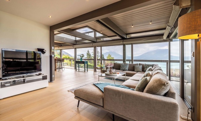 Veyrier-du-Lac Villa | Luxurious Villa with Stunning Lake and Mountain Views, Pool – 4 Bedrooms