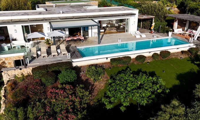 Grosseto-Prugna Villa | Luxurious villa with pool in PORTICCIO, breathtaking view of the sea and Ajaccio