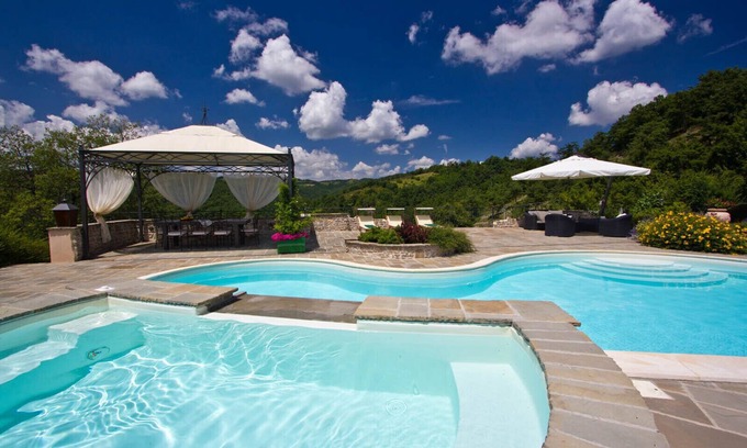 Apecchio Other | Luxurious villa with pool, Jacuzzi and wonderful view of the surrounding nature