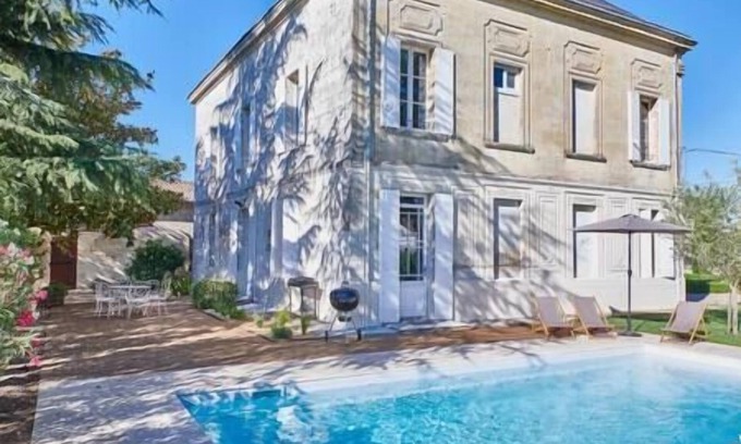 Saint-Pey-d'Armens House | Luxurious Wine Estate Saint-Emilion Grand Cru with private swimming pool