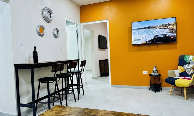Oranjestad-West Apartment | Luxury 1- bed, 1- bath apt just 3 minutes walk to beach in an exclusive area.
