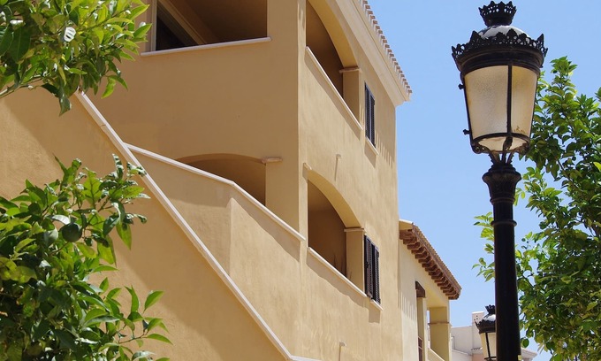 Hacienda del Alamo Apartment | Luxury 2 bed 2 bath Apartment within the Spanish Village (Pueblo Espanol)