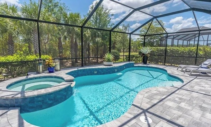 Naples House | Luxury 4BR/3BA Modern Home in Naples with Private Pool - Perfect for Snowbirds!