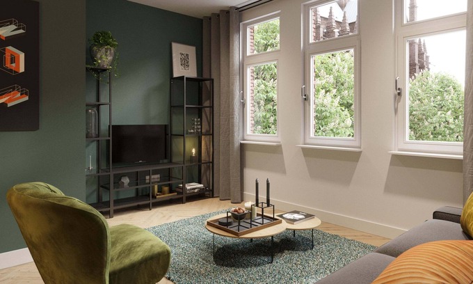 Eindhoven City Center Apartment | Luxury 60m² One-Bedroom Apartment - with private 20m² terrace