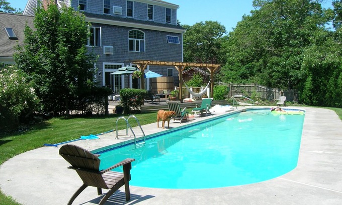 Orleans House | Luxury 7 BR, 4 BA w/Unique 60 ft Pool, .4 Miles to Beach