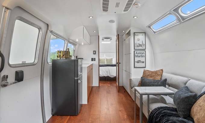 Rockbridge House | Luxury Airstream Glamping Royale Unit 4 of 5, On-Site Hiking, Sauna