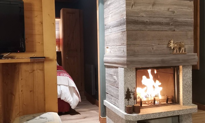 Arc-1950 Apartment | LUXURY APARTMENT with fireplace in CHALET RESIDENCE classified *