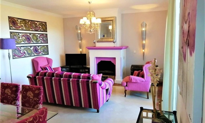 Bahia de Casares Apartment | Luxury apartment on ground floor with sea views, private garden