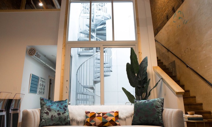 Johnson City Apartment | Luxury apartment with a private rooftop deck located in the heart of downtown JC