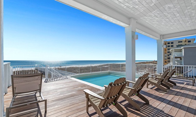 Ono Island House | Luxury Beach Front House | Private Pool | Beach Getaways