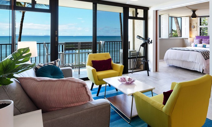 Maalaea Condo | Luxury Beachfront Condo with Amazing 180° Ocean Views! Corner Unit.