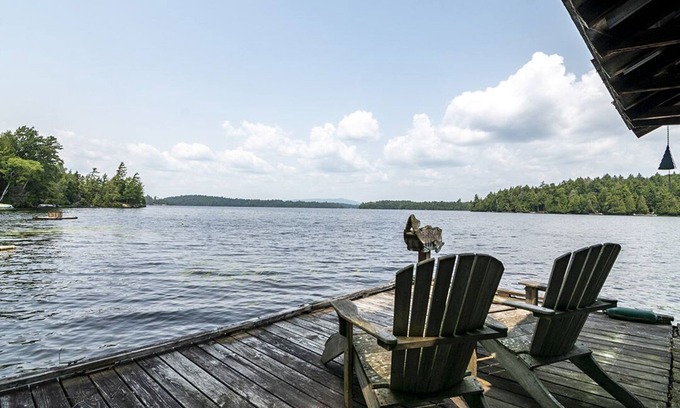 Saranac Lake Cabin | Luxury Cabin on the Lake & In The Trees