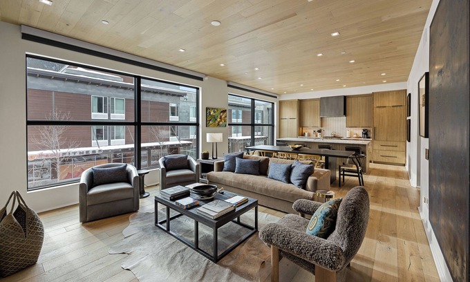 Jackson Condo | Luxury Condo in Jackson | Hot Tub, Central Location & Mountain Views