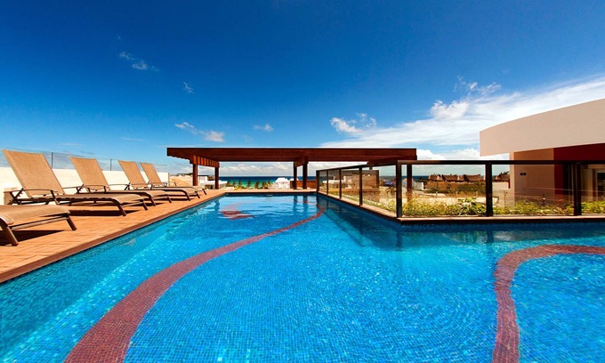 Zazil-ha Apartment | Luxury condo with modern kitchenette, fast WiFi, AC & pool - near the beach