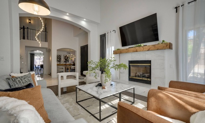 Canyon Trails House | Luxury Goodyear Home w/Private Pool + Pickleball!
