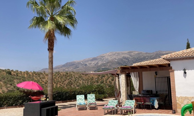 Canillas de Albaida Villa | Luxury holiday villa, beautiful, quiet area, mountain view, large swimming pool