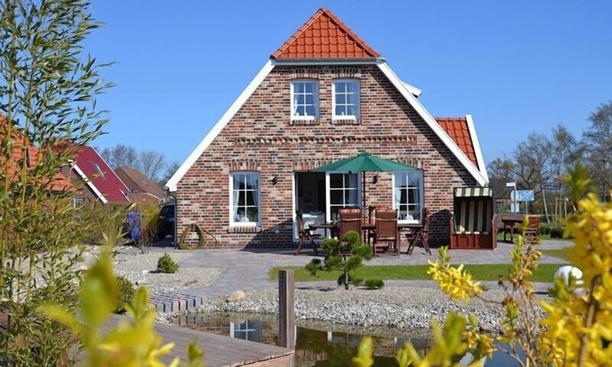 Neßmersiel House | Luxury holiday home North Sea Mill with first-class facilities directly on the North Sea