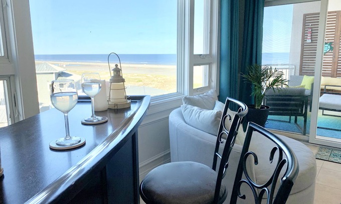 Wildwood Crest Condo | Luxury Oceanfront Condo - Quiet Retreat with Stunning Views, Outdoor Pool