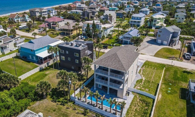 Marineland Acres House | Luxury Oceanview Home with Pool