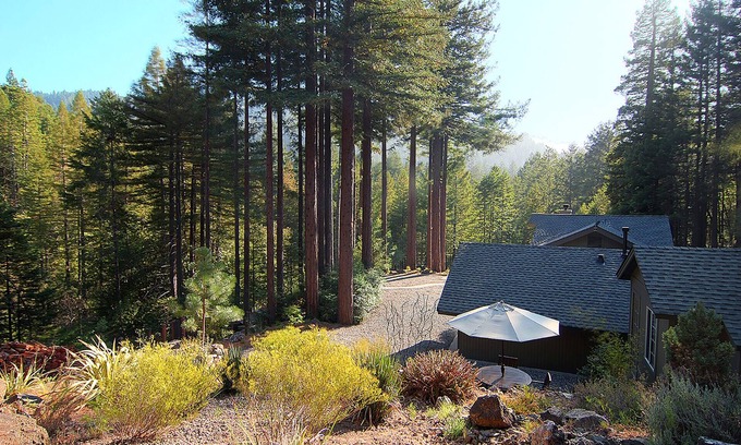 Cazadero House | Luxury Redwoods Estate Compound w/Hot Tub and Fire Pit