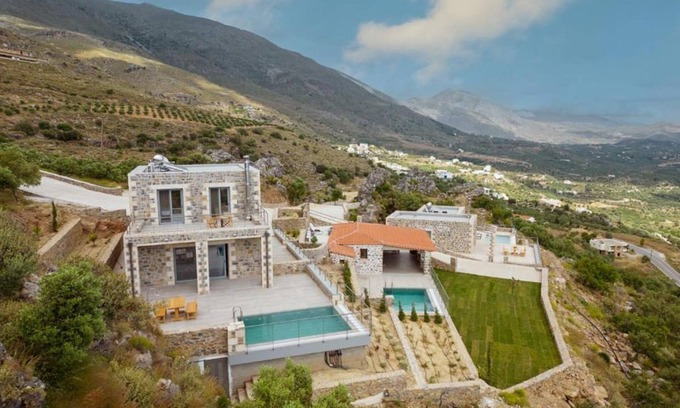 Agios Vasileios Villa | Luxury Rethymnon Villa | 2 Bedrooms |.