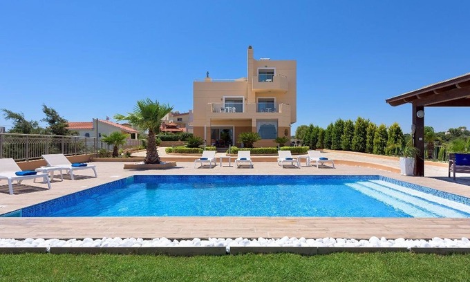Kallithea Villa | Luxury Rhodes Villa | Villa Aegean Blue | 4 Bedrooms | Amazing Sea view &.