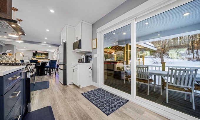 Greenwood House | Luxury Ski Lodge: Chef’s Kitchen, Hot Tub, and Fire Pit