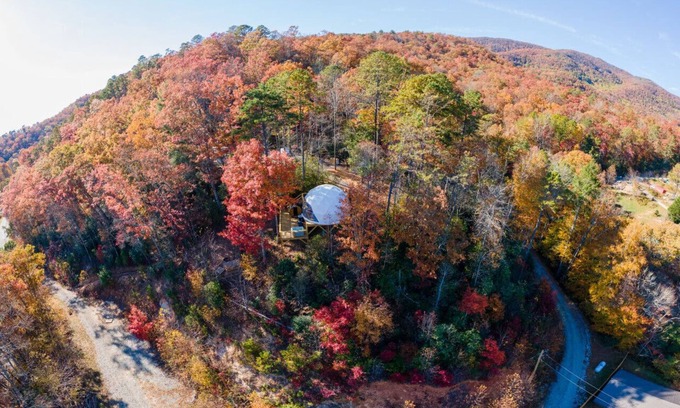 Balsam Grove House | Luxury Spa Dome: Sauna & Hot Tub