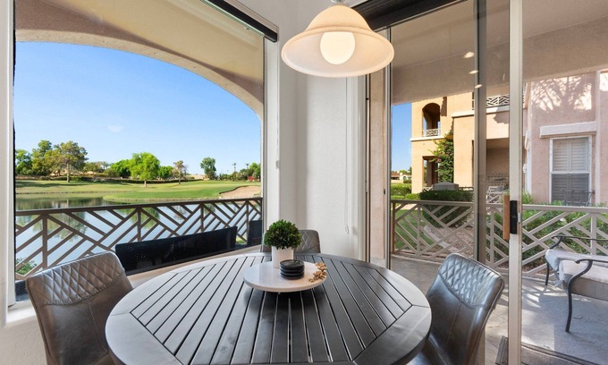 Ocotillo House | Luxury Townhome in Chandler-Stunning Views of Lake/Golf Course Large 3BR 2.5BA