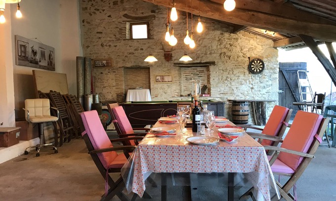 Le Vieux-Cerier RV Rental | Luxury Twin Emperor Glamping Tent sleeps 6 comfortably